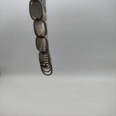 Anticorrosion stainless steel spiral wire mesh untuk ruang pemisah tirai