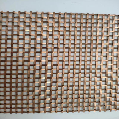 Perhiasan Interior Metal Mesh untuk Desain Room Divider