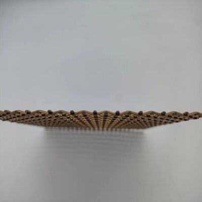 Perhiasan Interior Metal Mesh untuk Desain Room Divider
