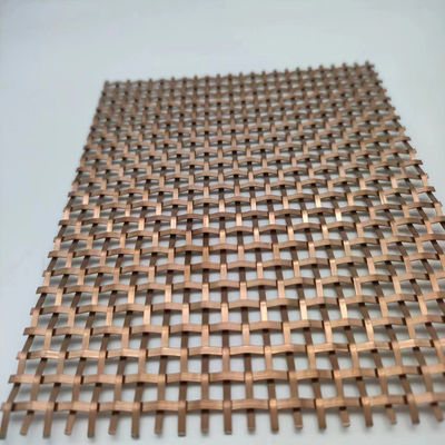 Perhiasan Interior Metal Mesh untuk Desain Room Divider