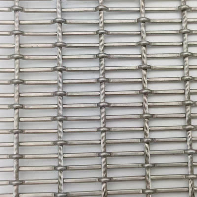 Baja tahan karat 400Mesh Interior Wire Mesh Twill Weave Untuk Tirai Pemisah
