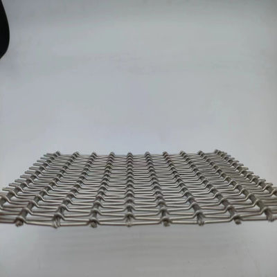Baja tahan karat 400Mesh Interior Wire Mesh Twill Weave Untuk Tirai Pemisah