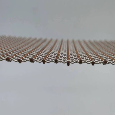 Lebar 0,5-2m Interior Wire Mesh Dengan Warna PVC Untuk Partisi