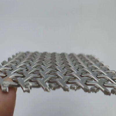 Gaya Modern Interior Wire Mesh Flat stainless steel untuk melindungi pagar