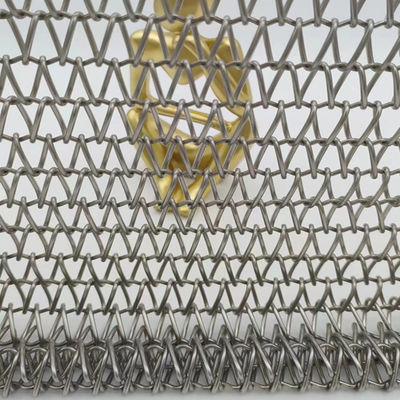 Bentuk kawat spiral yang saling terikat Ukuran 2mm-20mm Baja tahan karat warna khusus