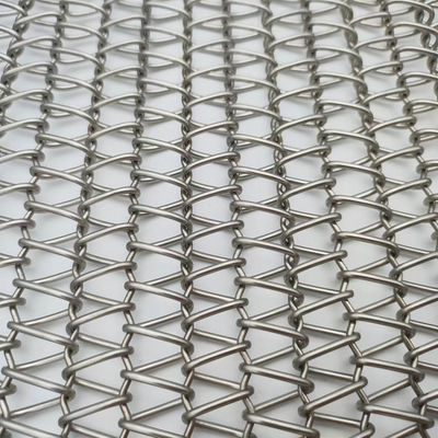 Bentuk kawat spiral yang saling terikat Ukuran 2mm-20mm Baja tahan karat warna khusus