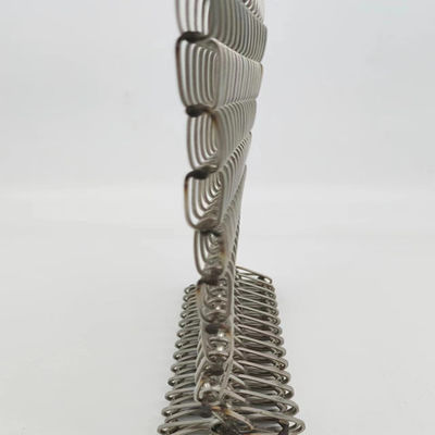 Serbaguna Spiral Wire Mesh Ketahanan Korosi 0.5m-2.0m Lebar