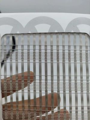 Laminasi Kaca Metal Mesh yang dapat disesuaikan Tahan suhu tinggi
