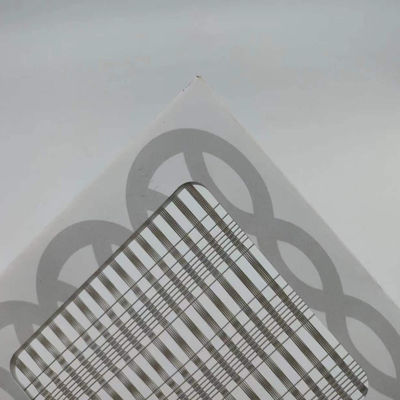 Laminasi Kaca Metal Mesh yang dapat disesuaikan Tahan suhu tinggi