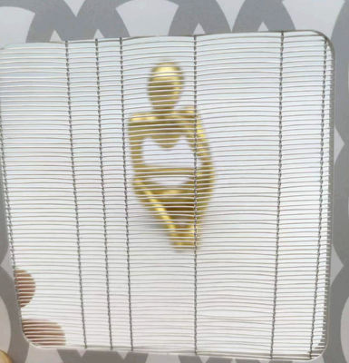 Laminated Glass Wire Mesh tahan suhu tinggi untuk aplikasi yang disesuaikan
