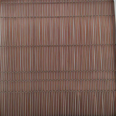 1-2m Lebar Kaca Laminasi Wire Mesh Merah Warna Dekoratif Switch