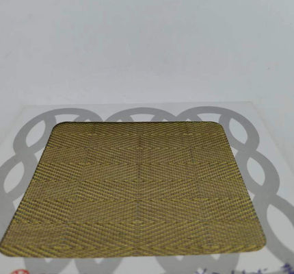 0.6mm Ketebalan Laminated Glass Metal Mesh Dekoratif Untuk Industri