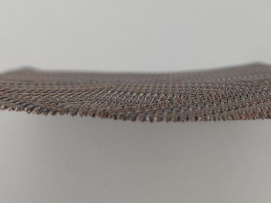 0.8mm Ketebalan Laminated Mesh Kaca Pvdf Lapisan Untuk Industri