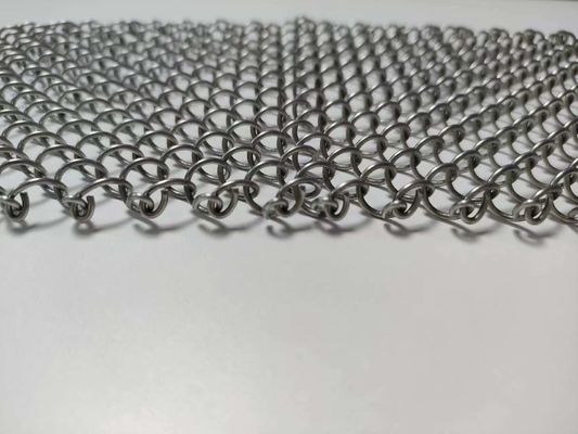 Tembaga Polished Finish Arsitektur Diperluas Metal Mesh Dengan Twill Weave Style