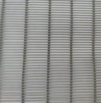 Arsitektur persegi Metal Mesh Fleksibel Lukisan Warna Disesuaikan Untuk Tirai Ruangan
