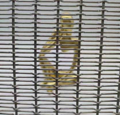 Anoding Coating Lightweight Flexible Metal Mesh Fabric Square