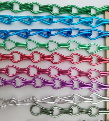 Anoding Disesuaikan Fleksibel Metal Mesh Kain 41,5% Area Pembukaan