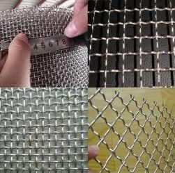 30m OEM Galvanized Crimped Wire Mesh Dalam Screening dan Filtering