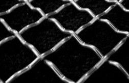 OEM PVC Lapisan Kunci Crimp Wire Mesh Untuk Produk Berkinerja Tinggi