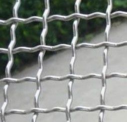 OEM PVC Lapisan Kunci Crimp Wire Mesh Untuk Produk Berkinerja Tinggi