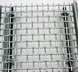 OEM PVC Lapisan Kunci Crimp Wire Mesh Untuk Produk Berkinerja Tinggi
