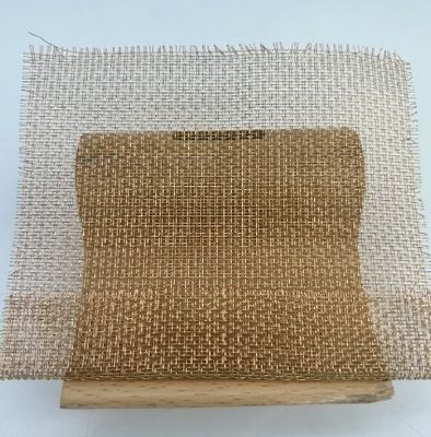 Fleksibilitas Tinggi Dekoratif Woven Wire Mesh Untuk Langit-langit Arsitektur