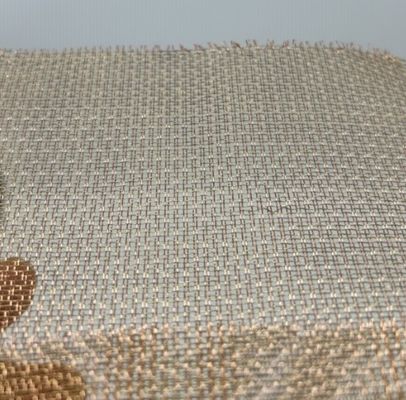 Fleksibilitas Tinggi Dekoratif Woven Wire Mesh Untuk Langit-langit Arsitektur
