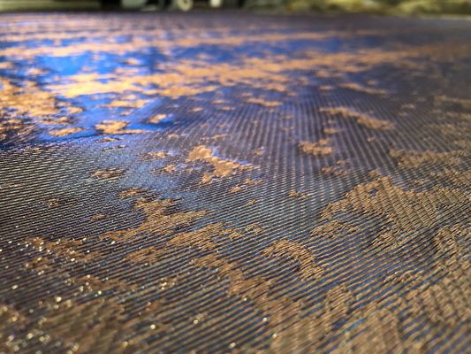 High Durability Woven Wire Mesh Mural Untuk Kain Mesh 3d