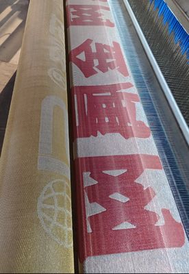 High Durability Woven Wire Mesh Mural Untuk Kain Mesh 3d