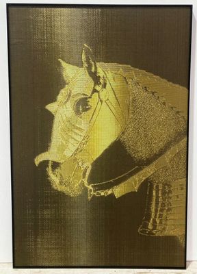 Villa Custom 3d Metal Mesh / Tembaga Mesh / Kuningan Mesh Woven Mural