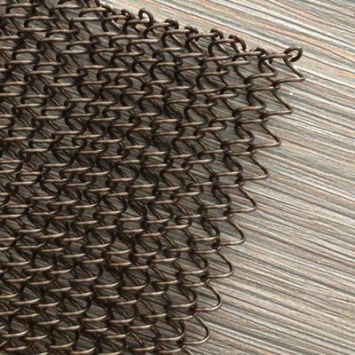 Polishing Metal Coil Curtain Untuk Solusi Desain Interior