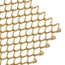Tirai Ring Mesh stainless steel dengan berat 2,2 kg/m2