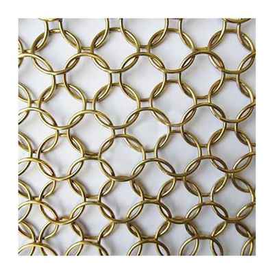 Tirai layar Rantai Link Mesh Tirai dengan 1mm Wire Gauge
