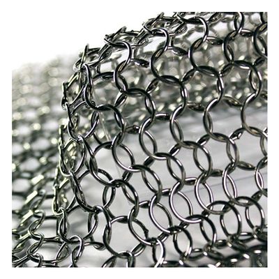 Tirai layar Rantai Link Mesh Tirai dengan 1mm Wire Gauge
