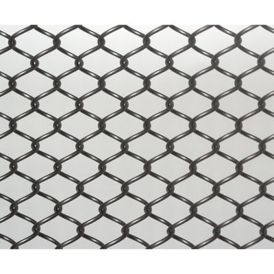 Custom Metal Coil Drapery Dengan 5mm Aperture 1.1kg Berat 70mm Mesh Painting Finish