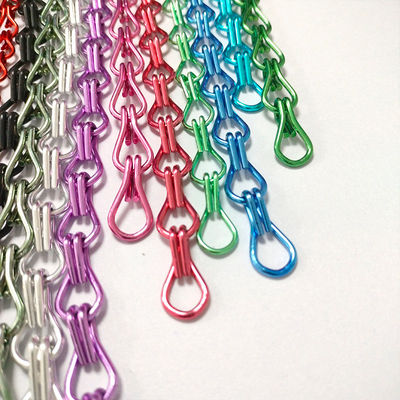Kualitas Tinggi Aluminium Rantai Hook Custom Aluminium Alloy Hook Tirai Serangga Fly Screen Tirai