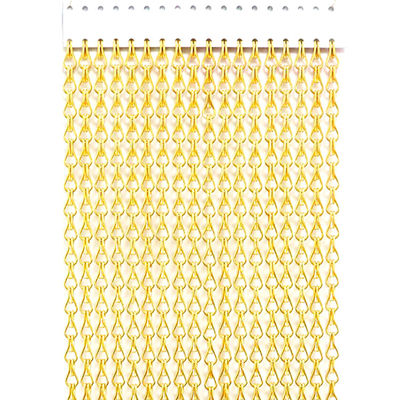 Wall Background Multi Color Metal Mesh Curtain Dekoratif Screen Aluminium Chain Mesh