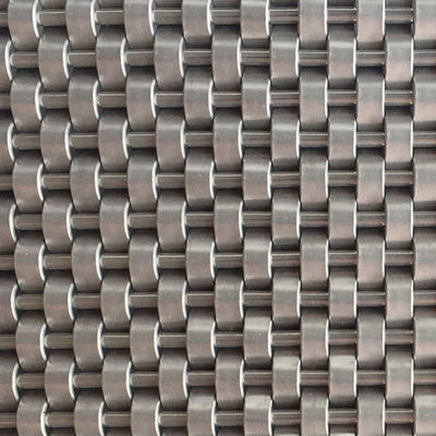 Lebar 0,5m 2,0m Baja tahan karat Arsitektur Mesh Panjang 30m Untuk Dekorasi Interior Wall Cladding