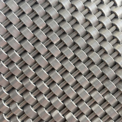 Lebar 0,5m 2,0m Baja tahan karat Arsitektur Mesh Panjang 30m Untuk Dekorasi Interior Wall Cladding