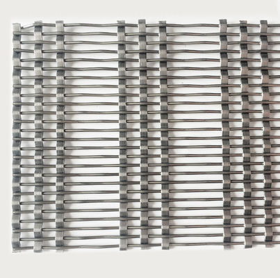 0.8mm 2.0mm Wire Diameter Stainless Steel Arsitektur Mesh Mudah Instalasi