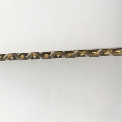 Wire Diameter 0,8mm 2,0mm stainless steel Mesh Panel Plain Weave Untuk Cover Wall