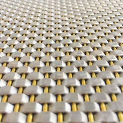 Wire Diameter 0,8mm 2,0mm stainless steel Mesh Panel Plain Weave Untuk Cover Wall