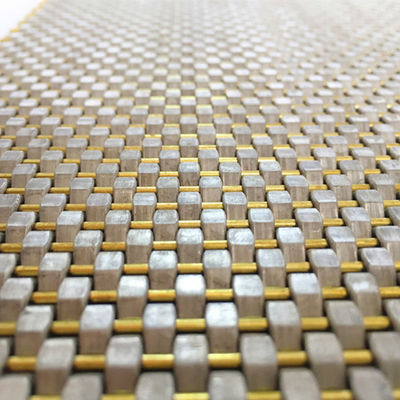 Wire Diameter 0,8mm 2,0mm stainless steel Mesh Panel Plain Weave Untuk Cover Wall