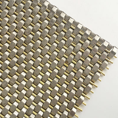 Wire Diameter 0,8mm 2,0mm stainless steel Mesh Panel Plain Weave Untuk Cover Wall