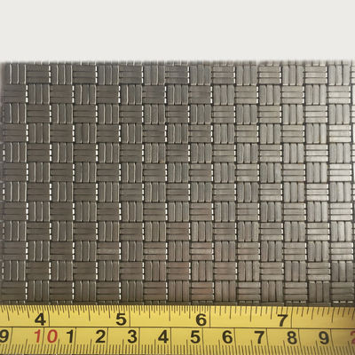 Plain Weave Arsitektur Mesh Panel Wire Diameter 0.8mm 2.0mm