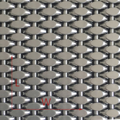 Wire Diameter 0,8mm 2,0mm Stainless Steel Screen dengan Panjang 30m