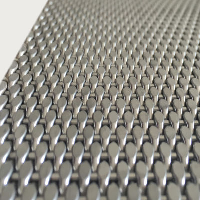 Wire Diameter 0,8mm 2,0mm Stainless Steel Screen dengan Panjang 30m