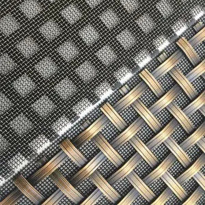 Mesh Kain Dekoratif yang dapat disesuaikan dalam tenun twill untuk dekorasi rumah yang dipersonalisasi