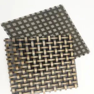 Mesh Kain Dekoratif yang dapat disesuaikan dalam tenun twill untuk dekorasi rumah yang dipersonalisasi