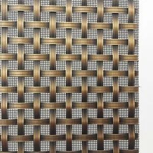 Mesh Kain Dekoratif yang dapat disesuaikan dalam tenun twill untuk dekorasi rumah yang dipersonalisasi